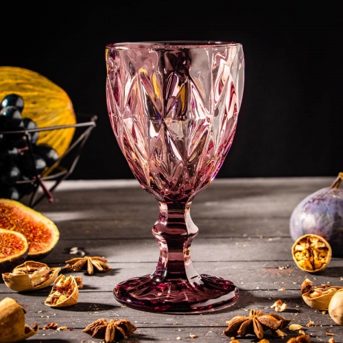 Бокал «Круиз», 250 мл, цвет розовый