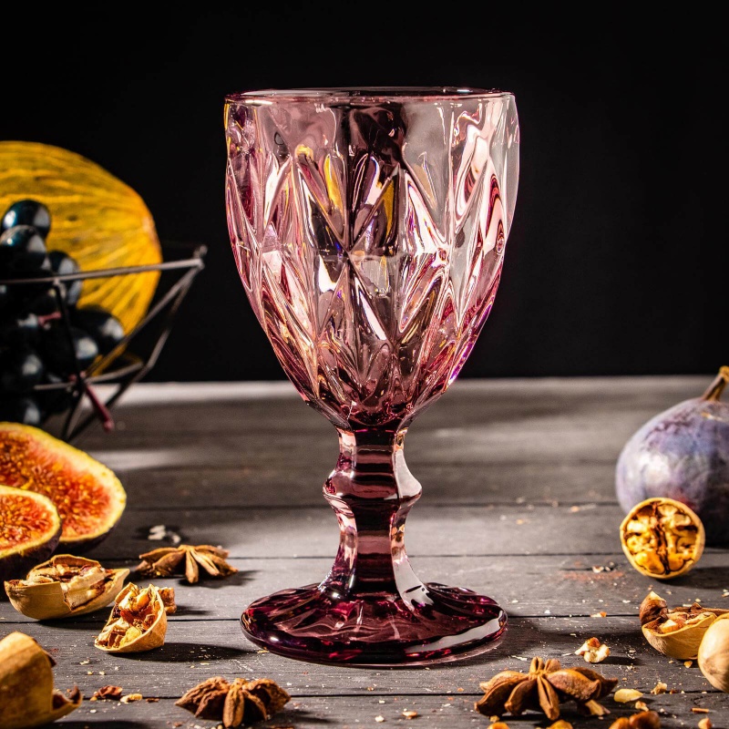 Бокал «Круиз», 250 мл, цвет розовый